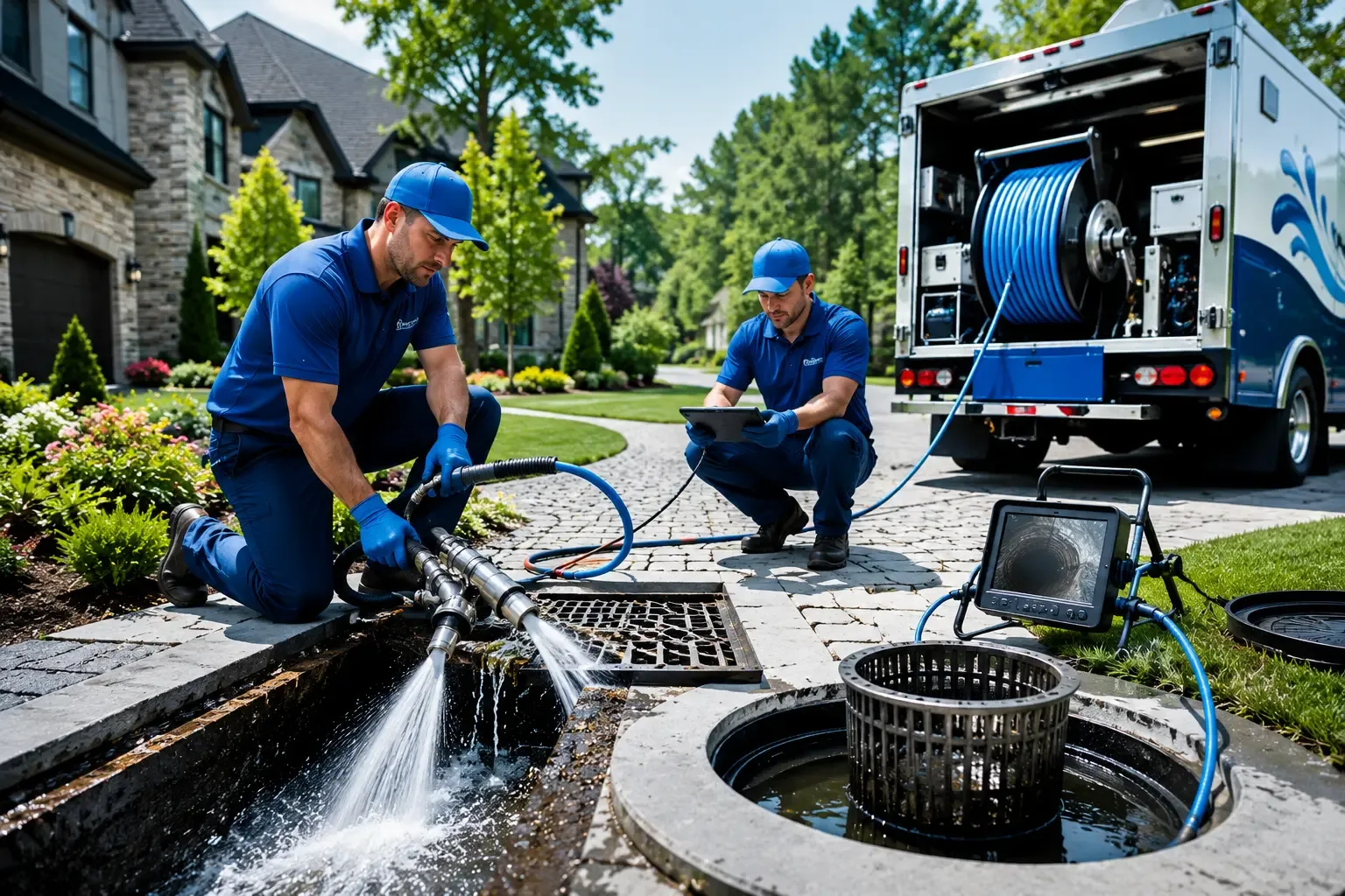 Local outdoor drain cleaning professionals in Rentiesville, OK